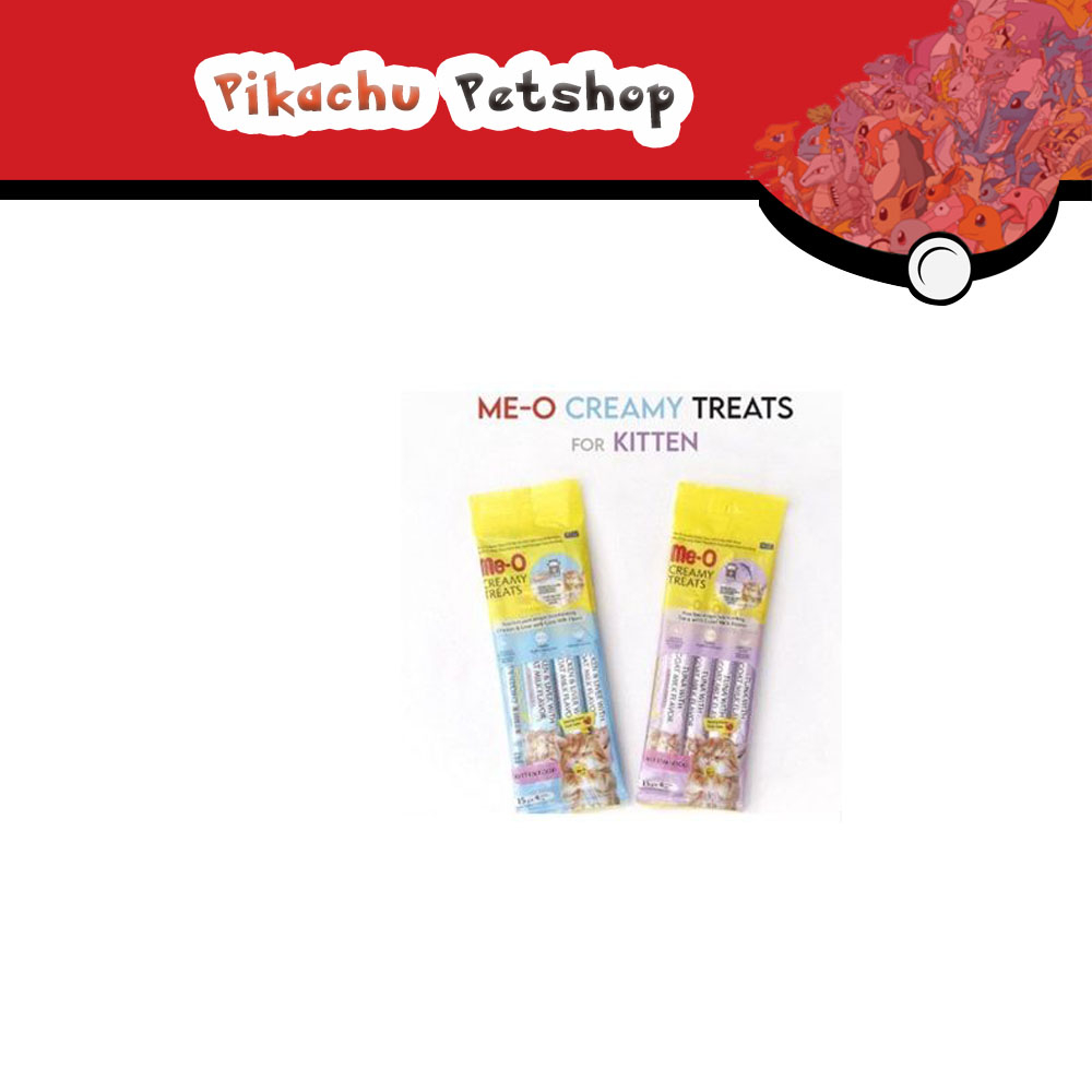 ME-O / MEO CREAMY TREATS KITTEN TUNA FLAVOR SNACK KUCING 60GR