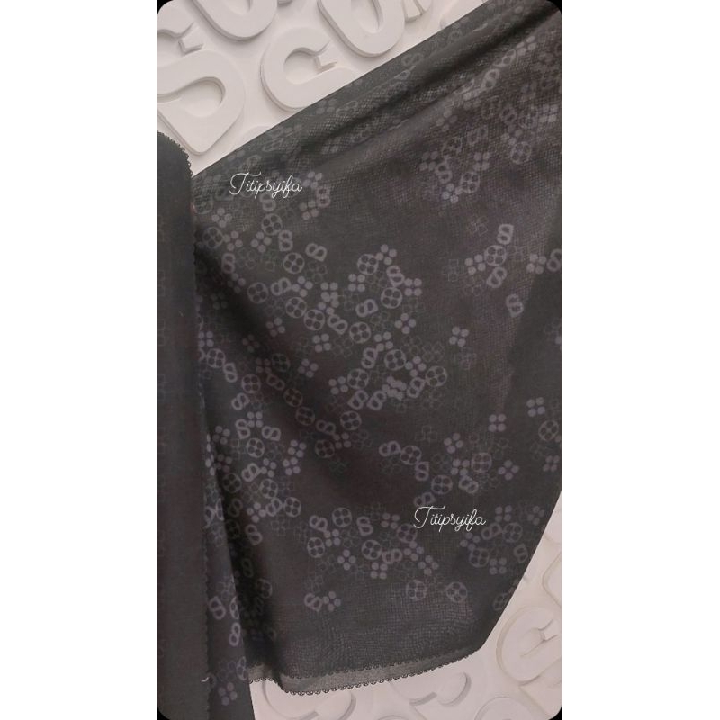 Buttonscarves Monogram Series