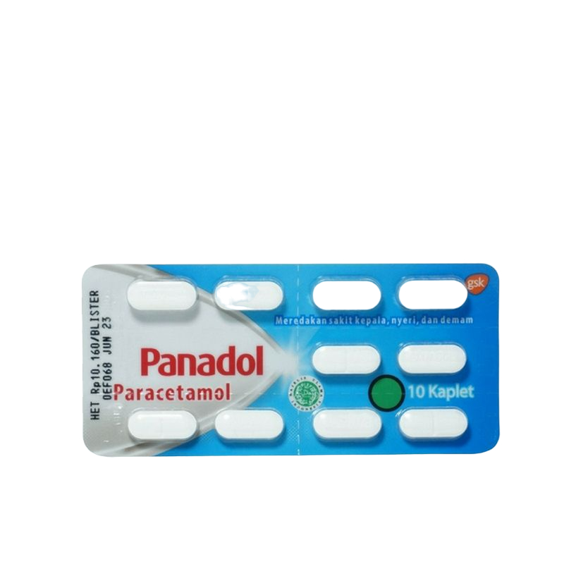 

PANADOL CAPLET BLISTER 10 TABLET