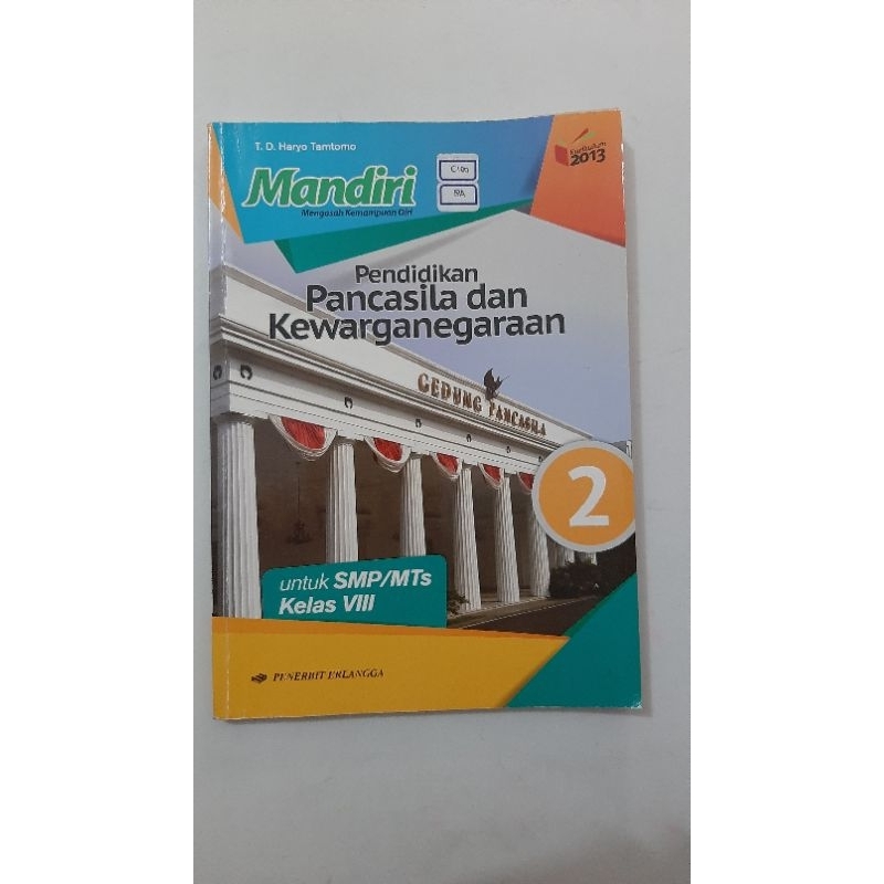 

buku mandiri PPKN kelas 8 k13