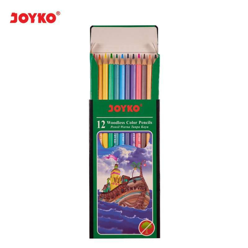 

❤️H2O❤️ Pensil Warna Joyko 12 Warna Panjang CP-103