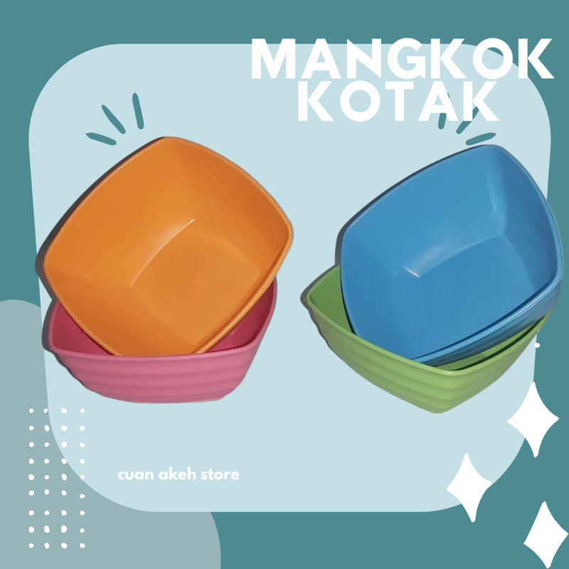 Mangkok Kotak Kecil / Square Bowl