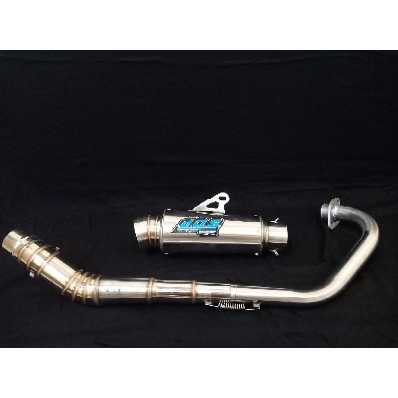 KNALPOT DOS SATRIA FU VIXION JUPITER MX SONIC MX KING CB150r DLL