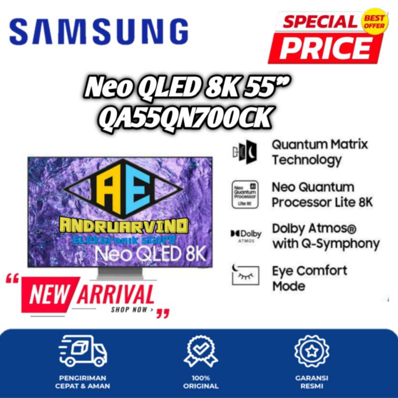 SAMSUNG 55QN700C NEO QLED 8K SMART TV 55 INCH QA55QN700C