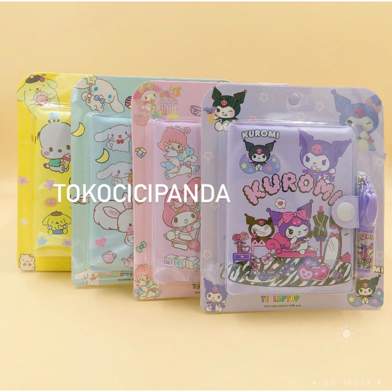 

NOTEBOOK 2in 1 SANRIO | BUKU SANRIO MINI DAN PULPEN