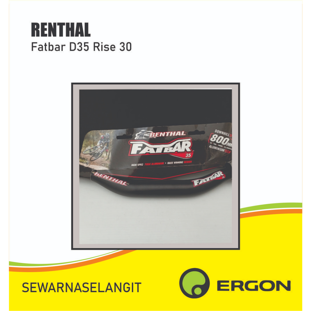 Renthal Handlebar Renthal Fatbar D35 Rise 30