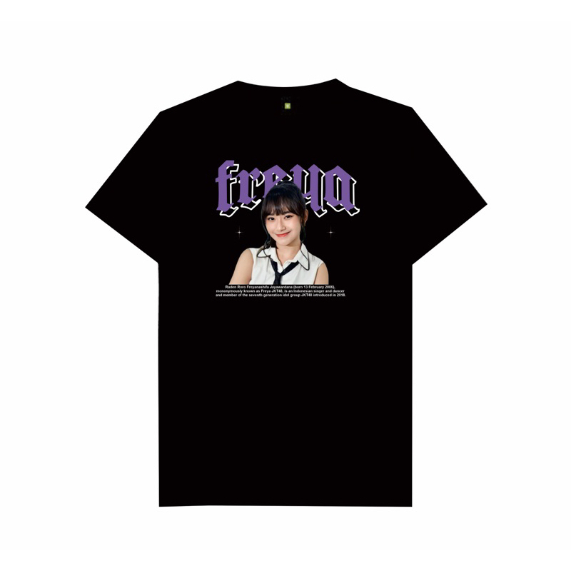 Kaos MEMBER JKT48 FREYA | T-SHIRT CUSTOM FREYA JKT48  | KAOS JKT48