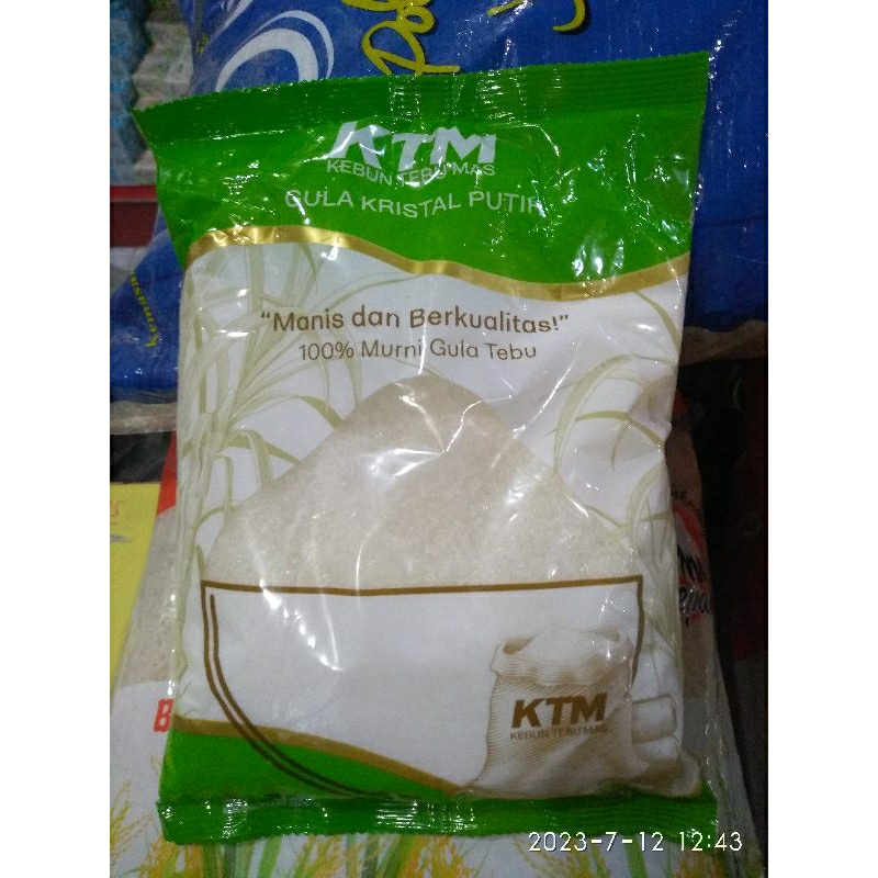 

Gula Tebu Kristal Putih Premium Sugar 1 Kg Hijau [KTM]