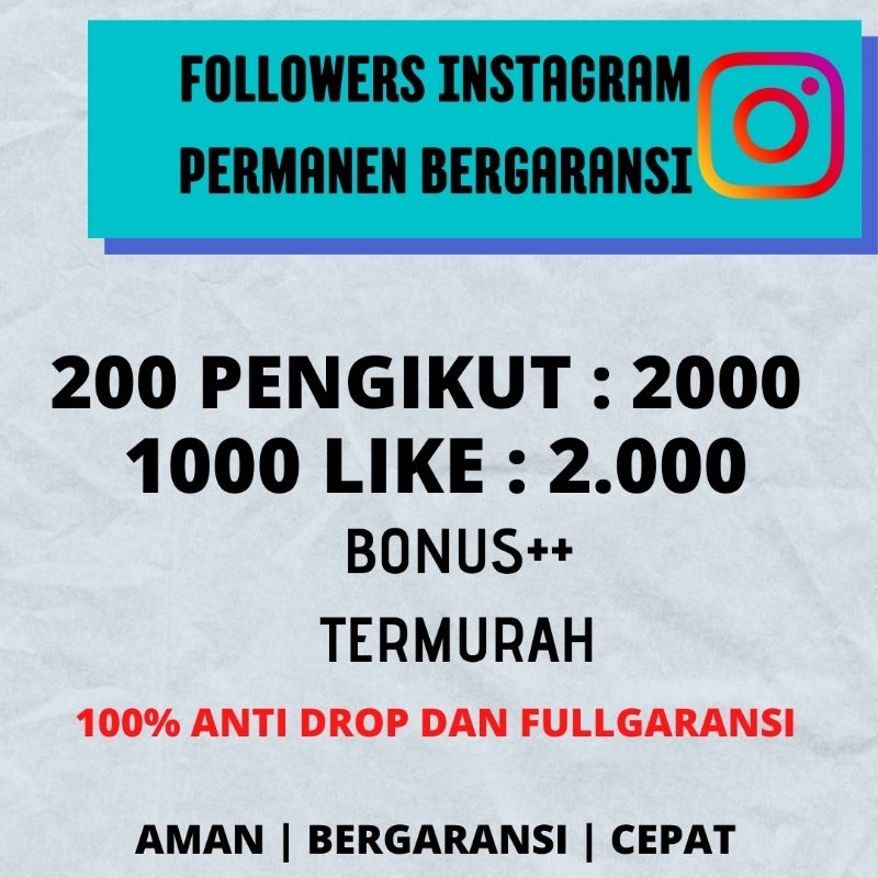 Like Instagram likes ig Permanen Proses Cepat