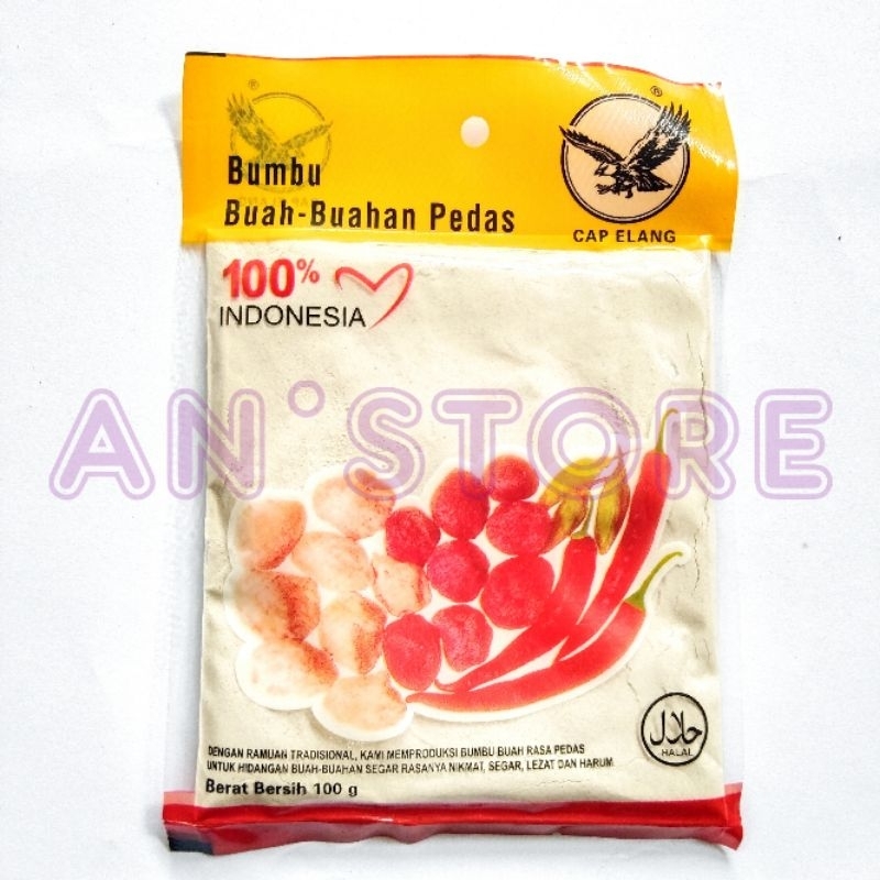 

Bumbu Rujak Buah Pedas Sachet 100g