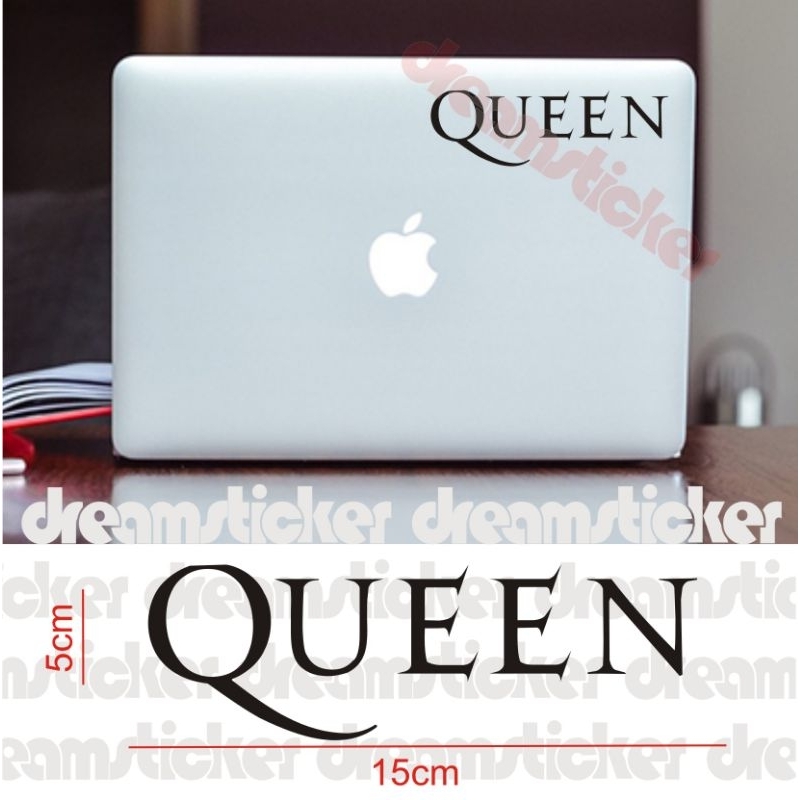 Stiker Queen Band Sticker Laptop MacBook Decal