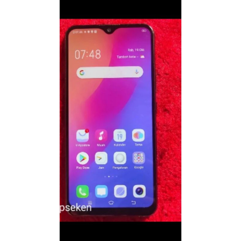 Vivo y12 Ram 3/32 second berkualitas