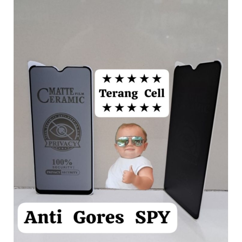 Spy Terang Cell ATS Matte Film Ceramic Vivo Y01 Vivo Y02 Vivo Y02S Vivo Y12 Vivo Y12S Vivo Y15 Vivo Y15S Vivo Y16 Vivo Y17 Vivo Y22 Vivo Y35 Vivo Y81 Vivo Y83 Vivo Y85 Vivo Y91 Vivo Y91i Vivo Y91C Vivo Y93 Vivo Y95 Vivo V25 Vivo V25E Vivo V25 Pro Privacy