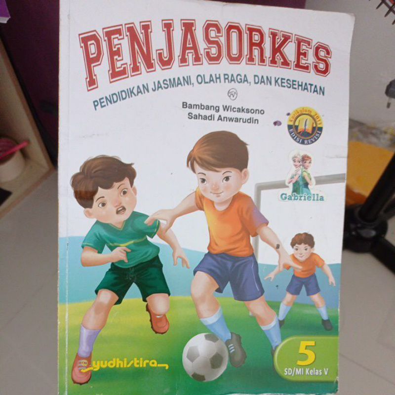 buku penjaskes kelas 5 SD yudhistira