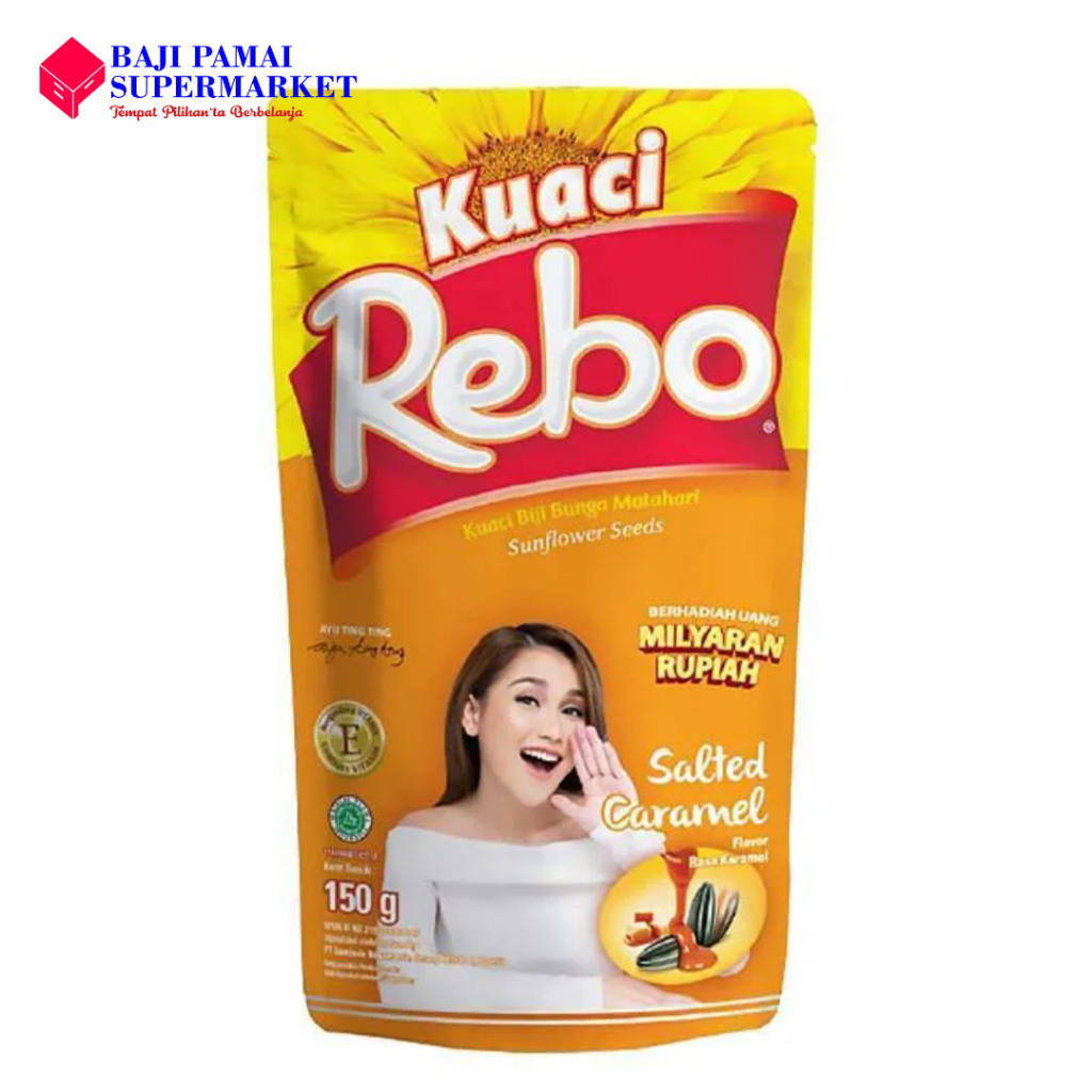 

Kuaci Rebo Rasa Salted Caramel 140gr