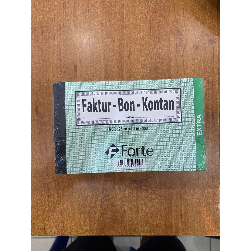 

Bon Faktur NCR 2 Rangkap / 2 Ply Forte isi 25 set