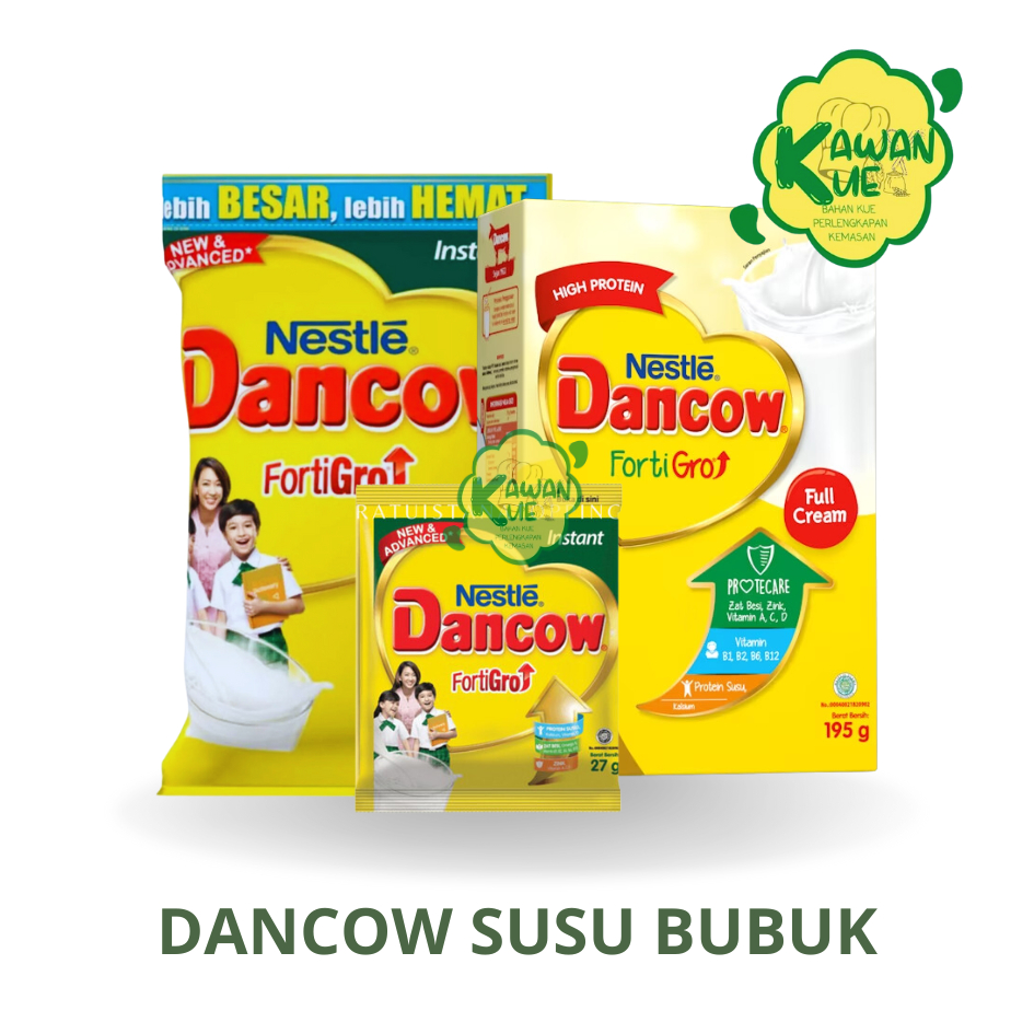 Dancow Susu Bubuk Fortigo Full Cream - Susu Dancow
