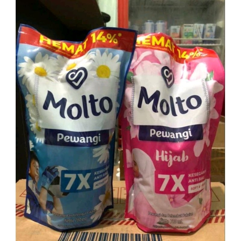 Molto pewangi 780ml / Pewangi Molto kemasan Besar 780ml