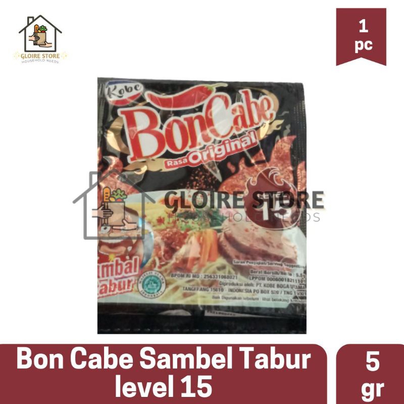 

Kobe Bon Cabe Sambel Tabur, aneka snack ECERAN (ann)