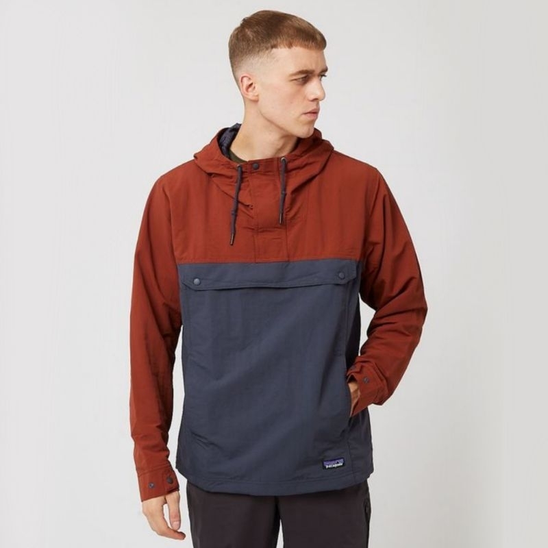 Patagonia Isthmus Anorak Windbreaker Jacket gunung hiking outdoor casual jaket