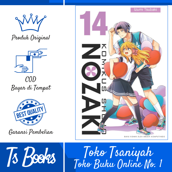 Buku Manga Komik Komikus Shojo Nozaki 14 By Izumi Tsubaki - NON BONUS Buku Manga Komik