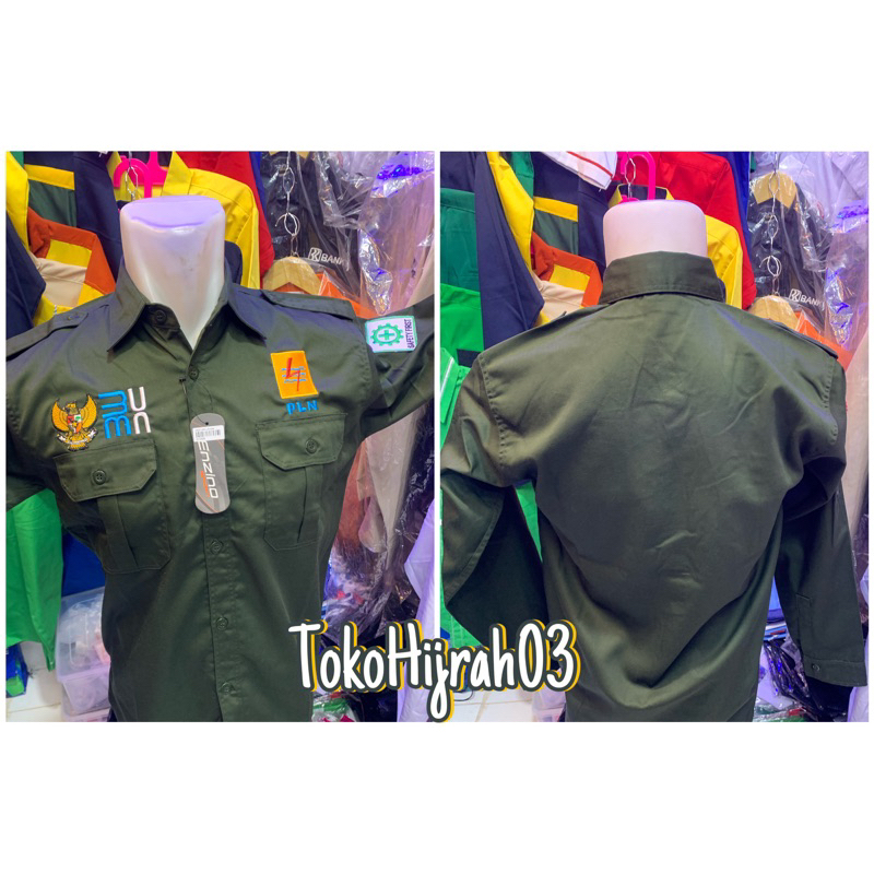 Seragam BUMN PLN | Kemeja BUMN PLN | Baju PLN