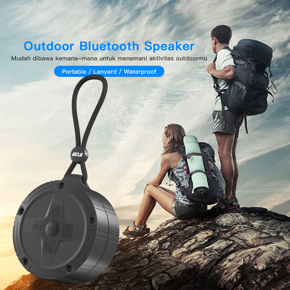 Speaker Bluetooth 5.0 Wireless Music Portable Round Speaker Surround Sound HIFI Stereo