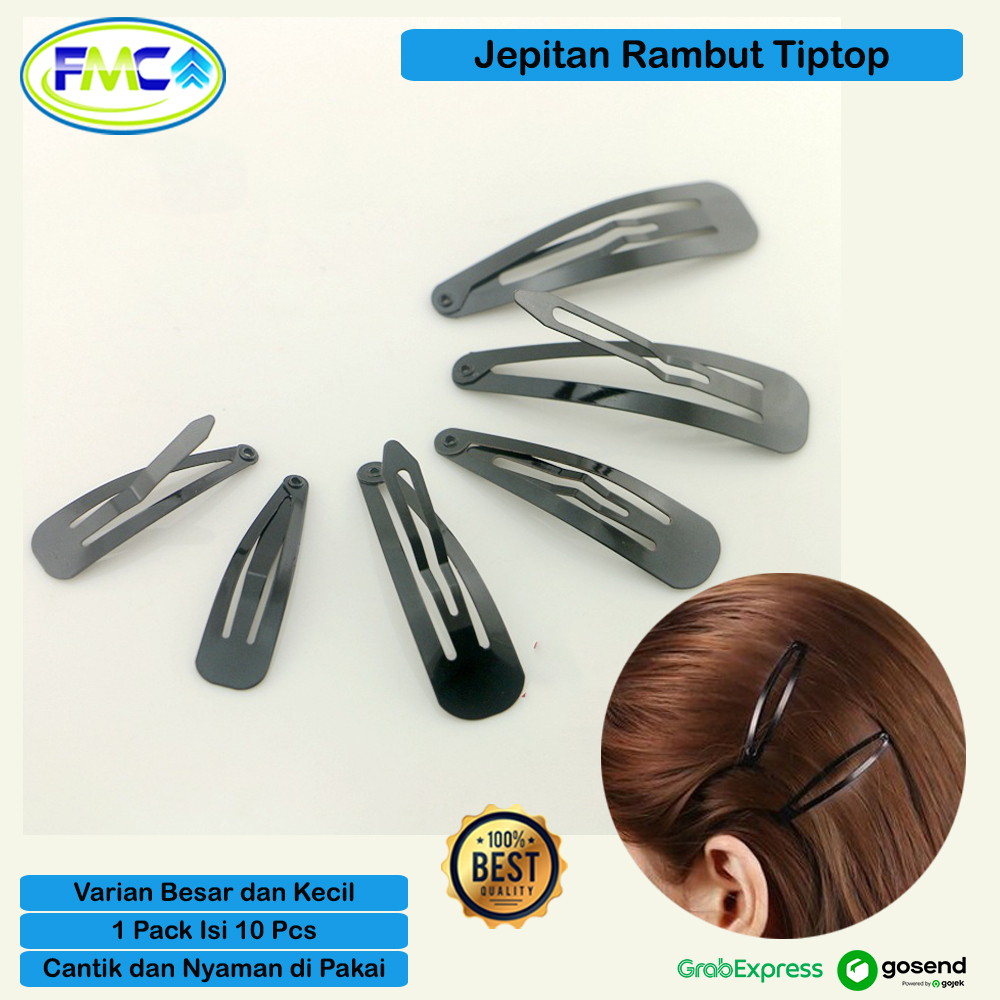 Jepitan Rambut Anak Model Klip TipTop Hair Clip Poni Pin Jepit Rambut Viral Tip Top Murah