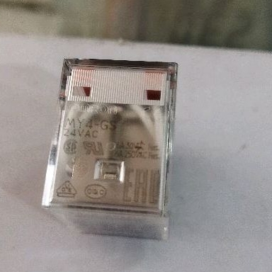 Relay relai Omron Asli MY4 24vac 24 volt AC 14 pin