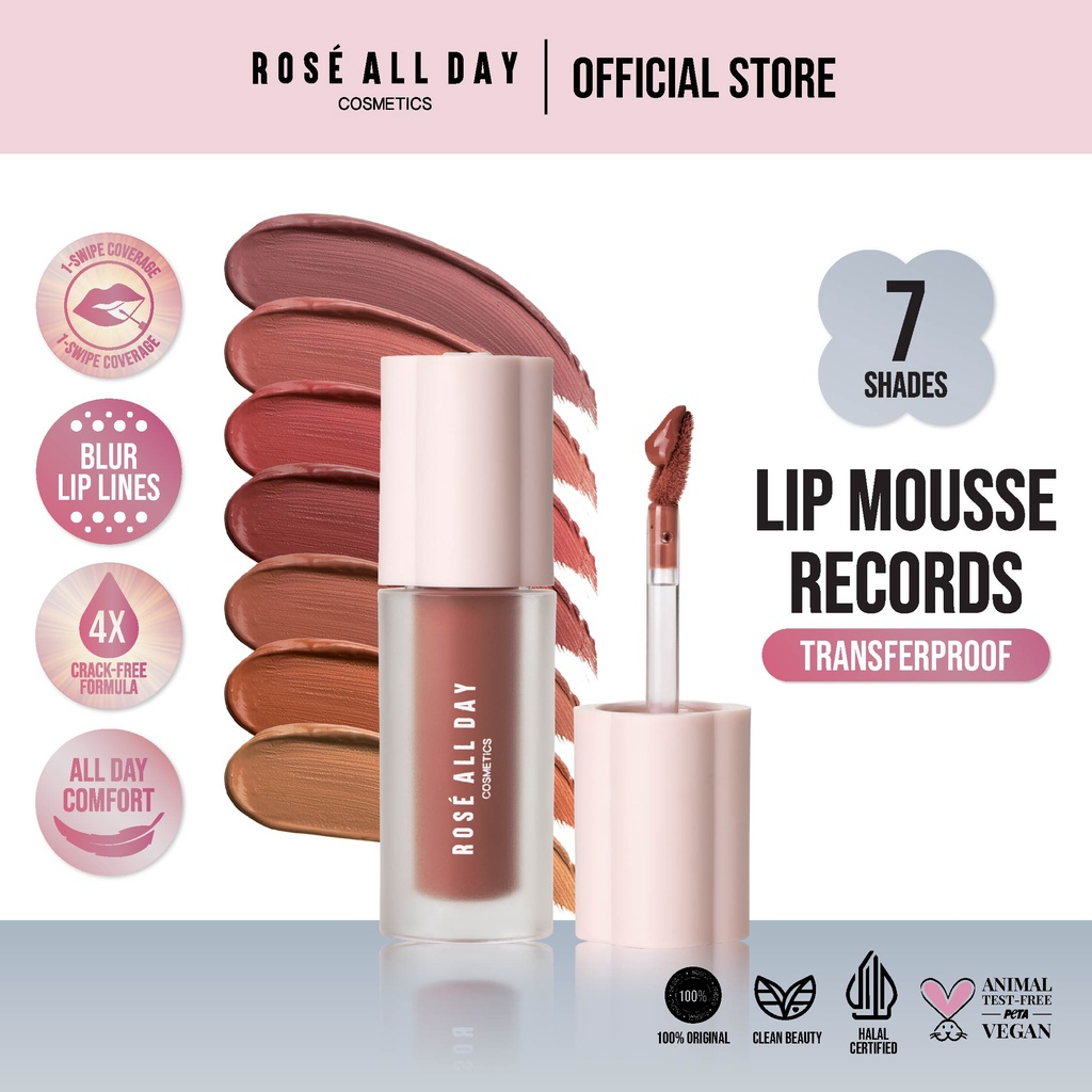 ROSE ALL DAY Lip Mousse Records