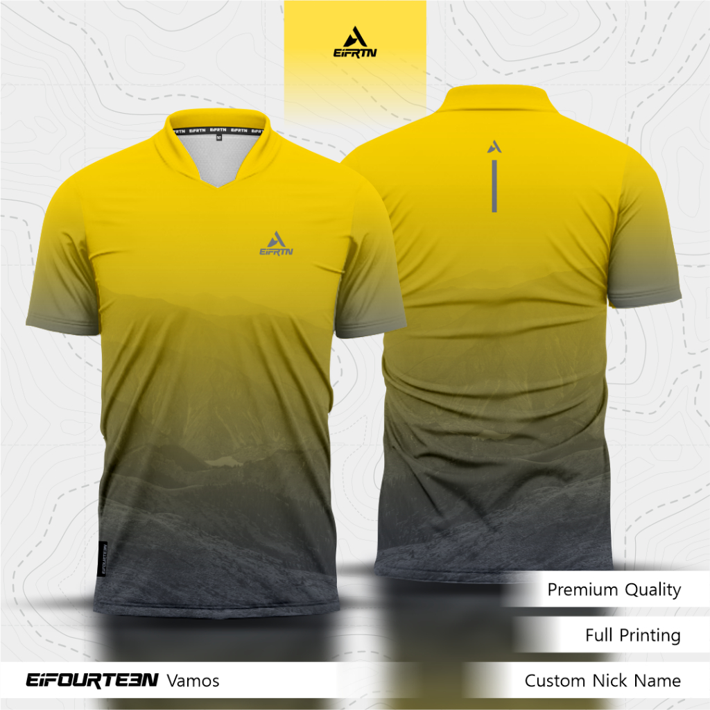 EiFRTN Jersey Baju Kaos Singlet Lari Running Trail Run - Vamos