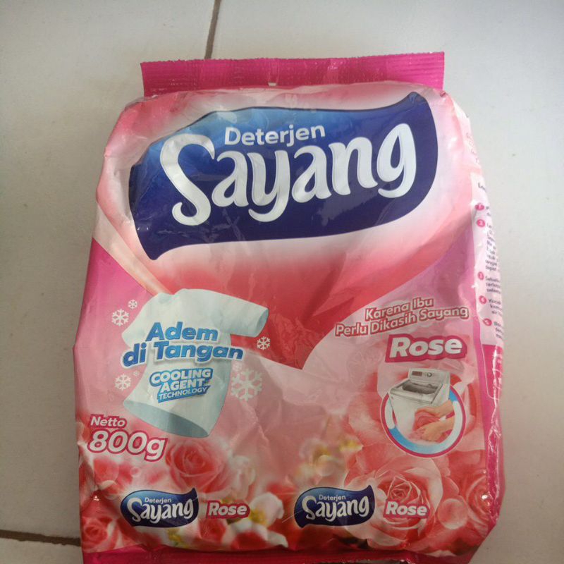 DETERJEN SAYANG ROSE 800GR