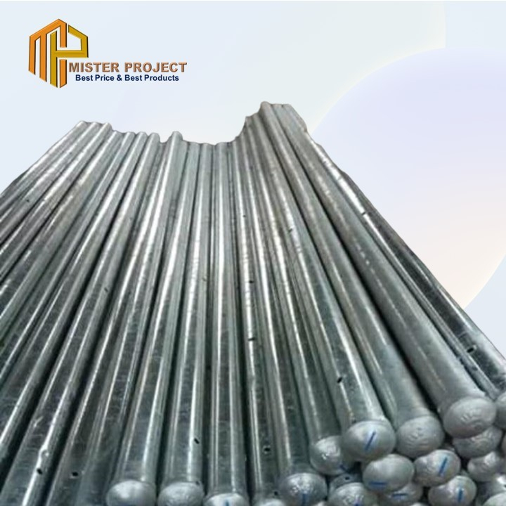 Tiang BRC Galvanis Hot Dip 240cm diameter 2inch