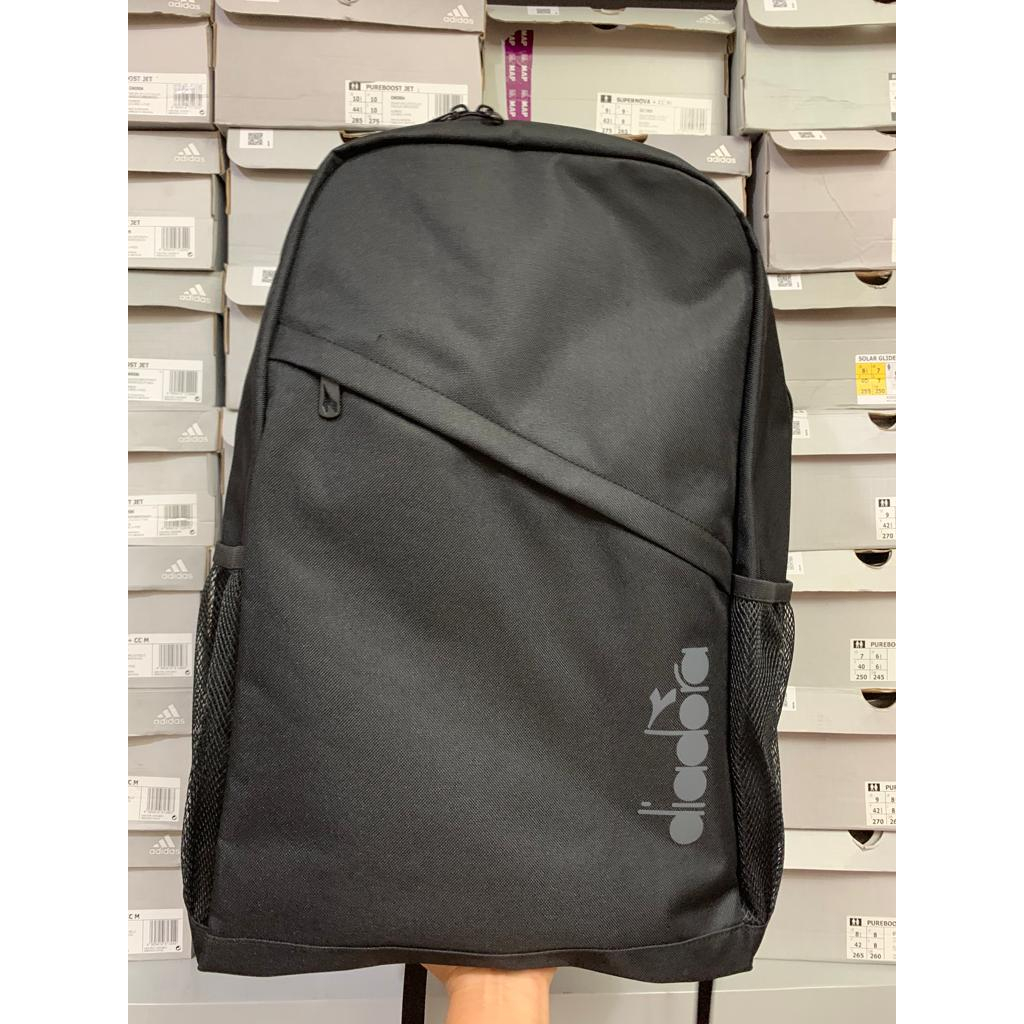 Tas Ransel Diadora Dante Backpack Black DIAXB221001B Unisex Original Bag