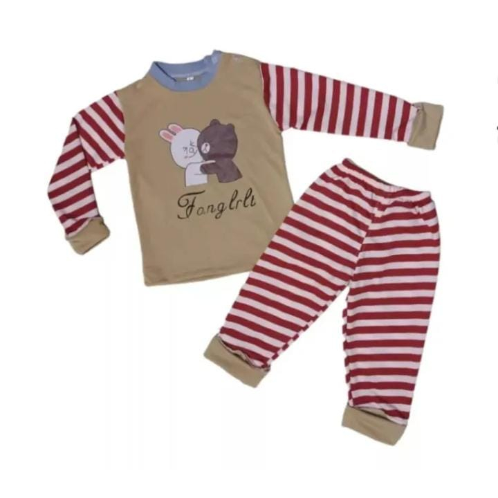 SETELAN ANAK LAKI LAKI DAN PEREMPUAN TERBARU/MOTIF BTS EKI UNTUK 1-5 TAHUN