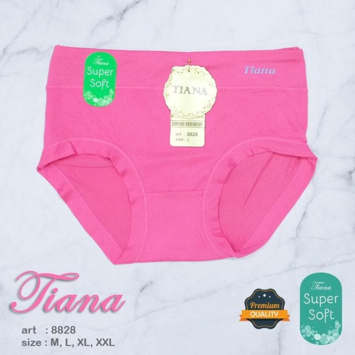 1 LUSIN | Celana Dalam Wanita TIANA Super Soft / LEMBUT / ELASTIS / EXTRA SIZE / art TN 8828