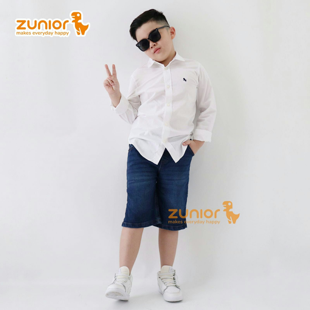 Celana Jeans  Pendek SHORT JEANS Anak Premium Zunior