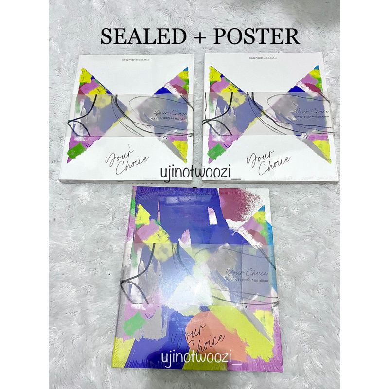 [READY STOCK] ALBUM SEVENTEEN YOUR CHOICE