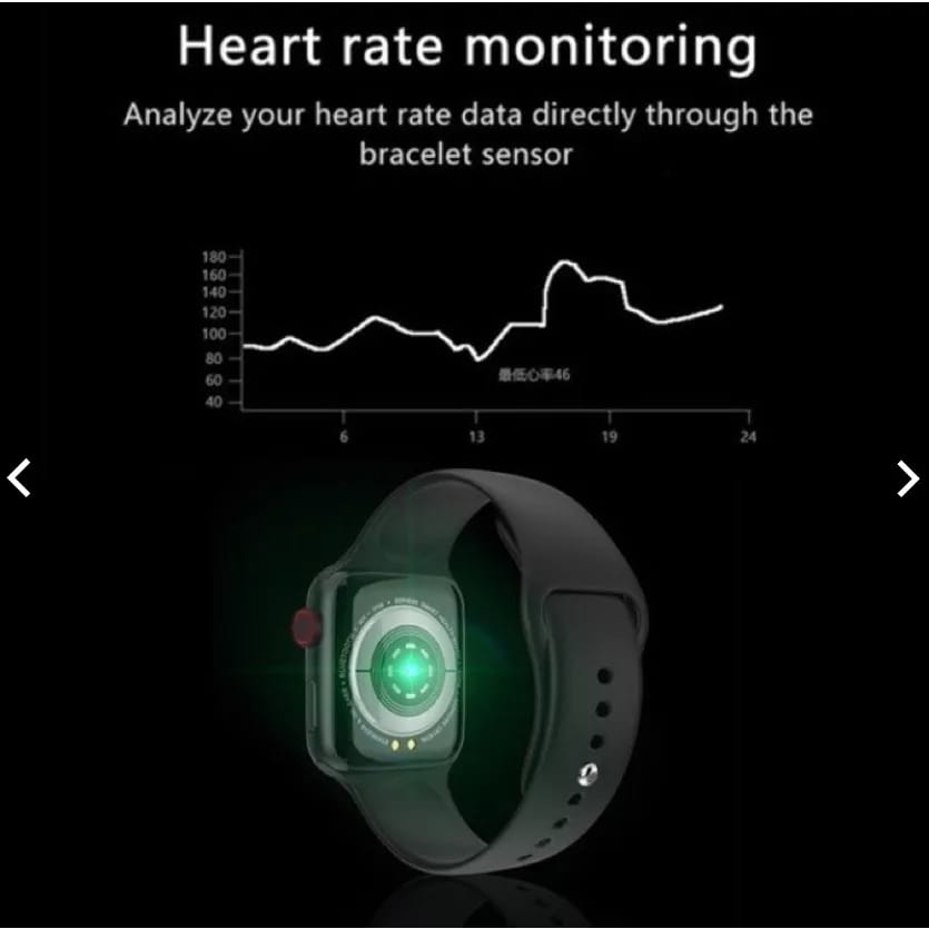 jam tangan smartwatch T500 jam tangan pintar deteksi denyut jantung koneksi smartphone