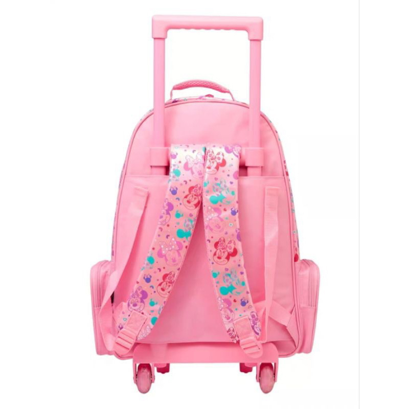 Smiggle Trolley Bag Marvel Minecraft Mickey Minnie Unicorn Dino Harry Potter Tas Troli Anak Sekolah Best Budz Trolley Backpack With Light Up Wheels