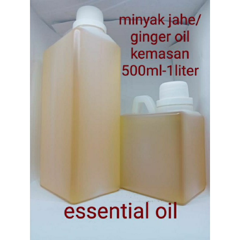 Minyak JAHE/GINGER murni 500ml-1 Liter