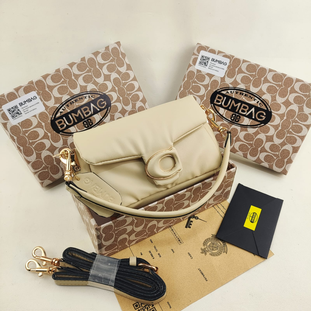 BUMBAG (MICROCHIP) LUXY LX2172 TAS WANITA SELEMPANG TABBY PILLOW MINI SHOULDER BAG KUALITAS VIP PLAT