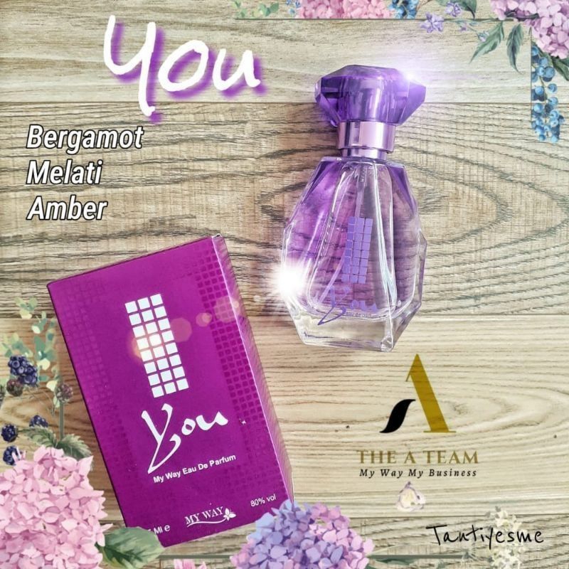 PARFUM YOU EDT MY WAY/PARFUME WANITA/PARFUME IMPORT/TAHAN LAMA