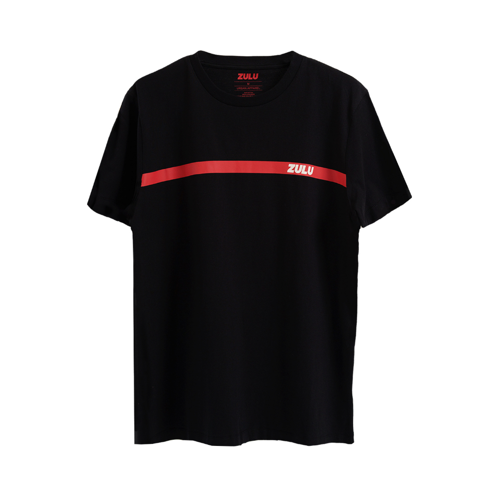 ZULU Basic T-Shirt Stripe Black