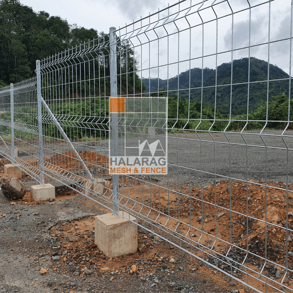 Pagar Wiremesh 3D +/ Pagar V Single Wire V50