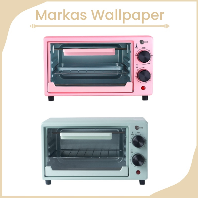 Oven Listrik Low Watt Microwave Penghangat Makanan warna  KX-1-PINK & KX-1-HIJAU