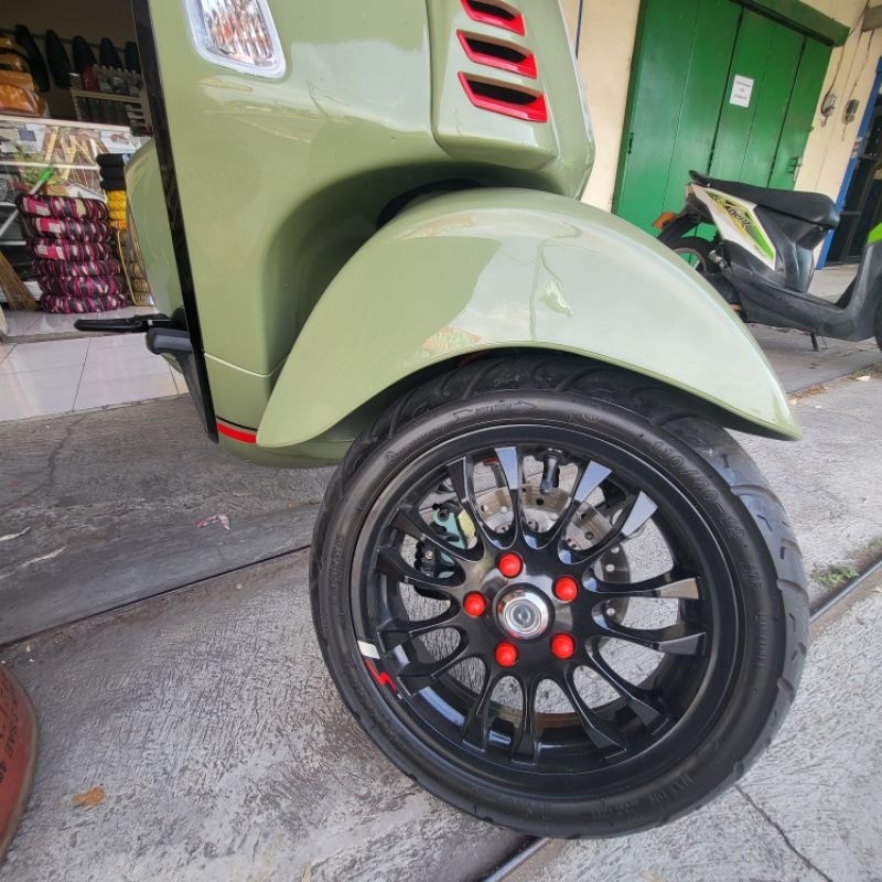 Cover Tutup Mur Roda Velg Ring 12 Vespa Matic Lx Sprint Primavera