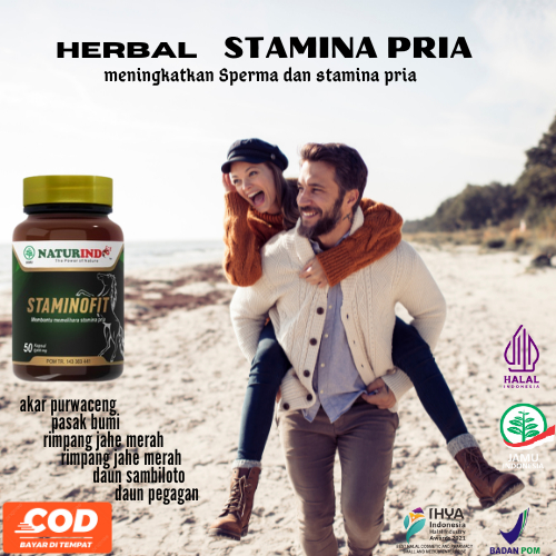 Obat herbal Stamina Pria-Meningkatkan Sperma-Mencegah Ejakulasi Dini-Staminofit Naturindo
