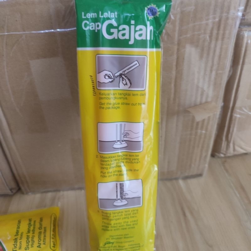 Lem Lalat Stick/Lem Lalat Gajah Stick isi 12 Tangkai