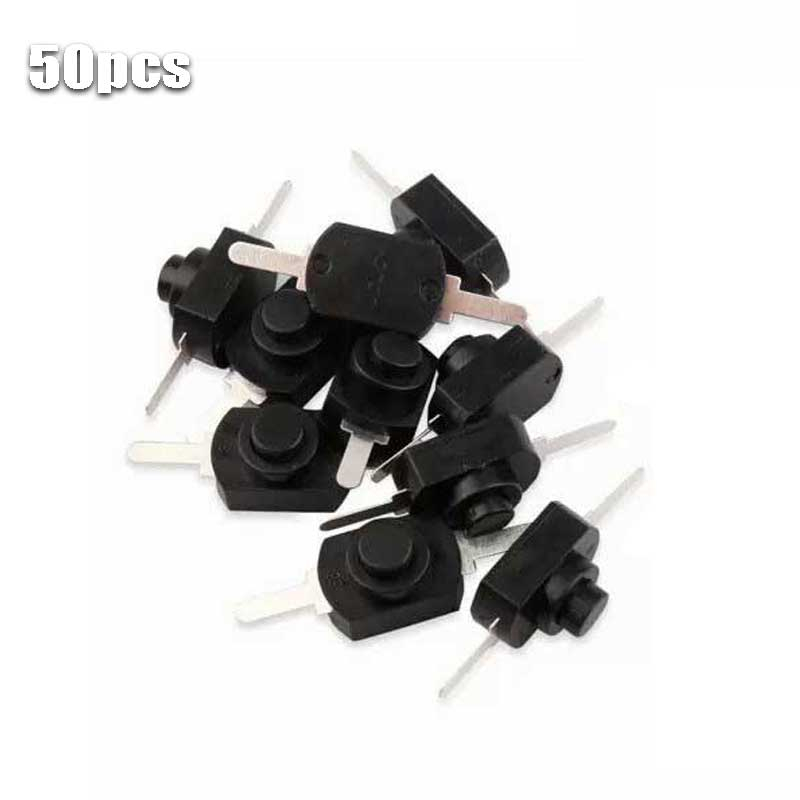 Saklar Senter Kecil 2 Kaki Self Locking Push On Off Switch Dc-50pcs